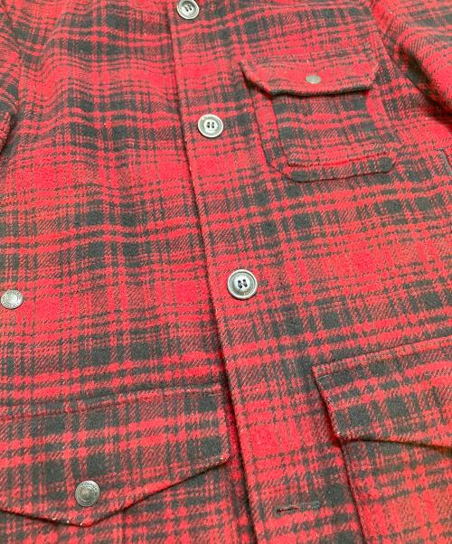 WOOLRICH（ウールリッチ）WOOLRICH (ウールリッチ) マッキ-ノジャケット レッド サイズ:XSの古着・服飾アイテム