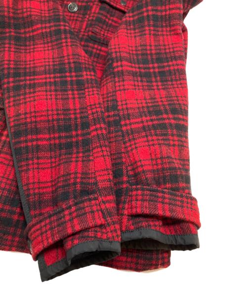 WOOLRICH（ウールリッチ）WOOLRICH (ウールリッチ) マッキ-ノジャケット レッド サイズ:XSの古着・服飾アイテム