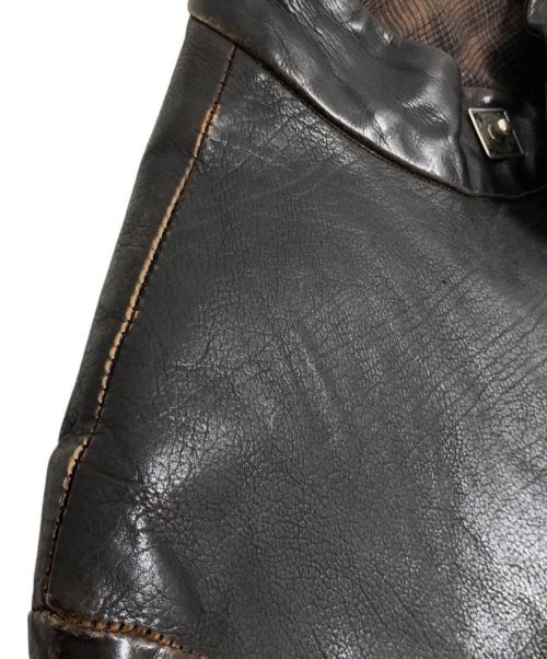 ISAMU KATAYAMA BACKLASH（イサムカタヤマ・バックラッシュ）ISAMU KATAYAMA BACKLASH (イサムカタヤマ・バックラッシュ) シングルライダースジャケット ブラック サイズ:2の古着・服飾アイテム