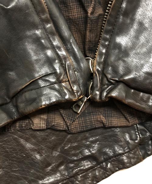 ISAMU KATAYAMA BACKLASH（イサムカタヤマ・バックラッシュ）ISAMU KATAYAMA BACKLASH (イサムカタヤマ・バックラッシュ) シングルライダースジャケット ブラック サイズ:2の古着・服飾アイテム