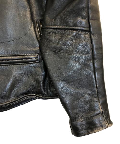 VANSON（バンソン）VANSON (バンソン) ダブルライダースジャケット ブラック サイズ:36の古着・服飾アイテム