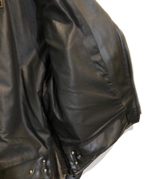 VANSON（バンソン）VANSON (バンソン) ダブルライダースジャケット ブラック サイズ:36の古着・服飾アイテム