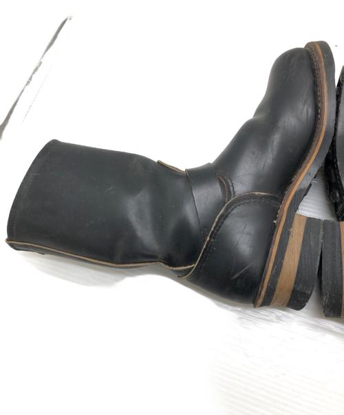 RED WING（レッドウィング）RED WING (レッドウィング) エンジニアブーツ ブラック サイズ:6Ｄの古着・服飾アイテム