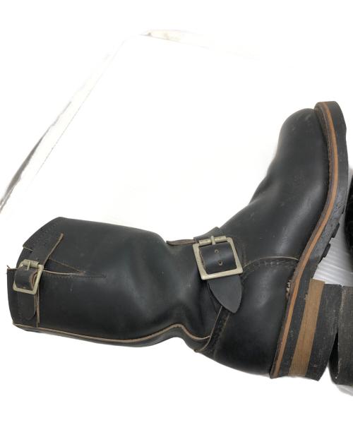 RED WING（レッドウィング）RED WING (レッドウィング) エンジニアブーツ ブラック サイズ:6Ｄの古着・服飾アイテム