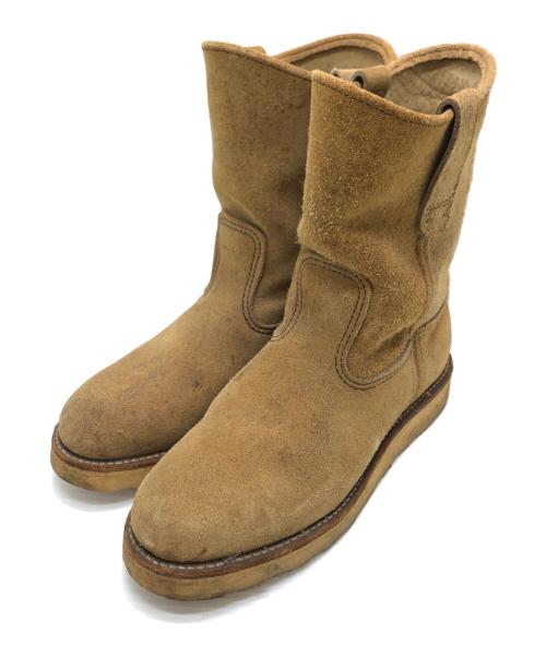 RED WING（レッドウィング）RED WING (レッドウィング) ペコスブーツ ベージュ サイズ:5Ｄの古着・服飾アイテム