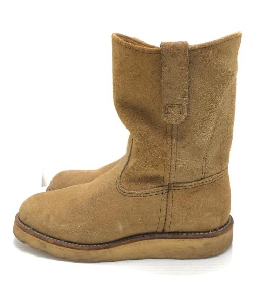 RED WING（レッドウィング）RED WING (レッドウィング) ペコスブーツ ベージュ サイズ:5Ｄの古着・服飾アイテム