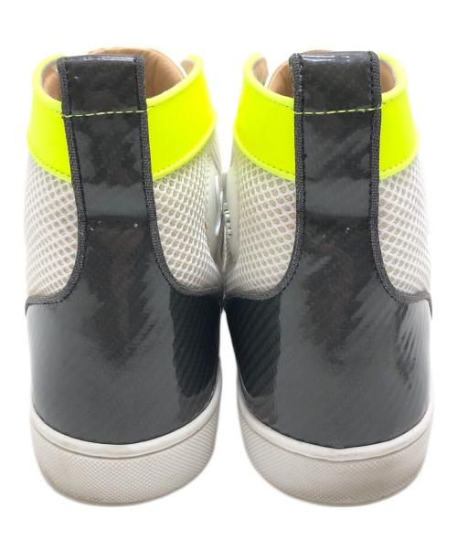 Christian Louboutin（クリスチャン・ルブタン）Christian Louboutin (クリスチャン・ルブタン) ハイカットスニーカー ホワイト サイズ:サイズ43(27.5～28CM)の古着・服飾アイテム