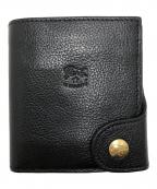 IL BISONTEイル ビゾンテ）の古着「3つ折り財布」｜ブラック