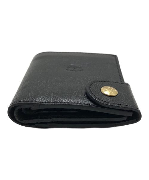 IL BISONTE（イル ビゾンテ）IL BISONTE (イル ビゾンテ) 3つ折り財布 ブラックの古着・服飾アイテム