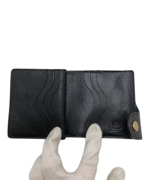 IL BISONTE（イル ビゾンテ）IL BISONTE (イル ビゾンテ) 3つ折り財布 ブラックの古着・服飾アイテム