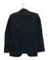 COMME des GARCONS NOIR (コムデギャルソン ノワール) レザー切替テーラードジャケット ブラック サイズ:S：35000円