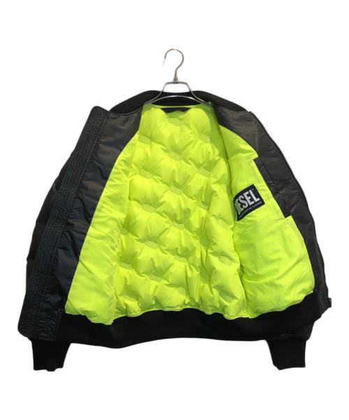 DIESEL（ディーゼル）DIESEL (ディーゼル) ダウンジャケット ブラック サイズ:Lの古着・服飾アイテム