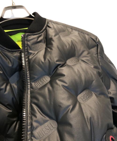 DIESEL（ディーゼル）DIESEL (ディーゼル) ダウンジャケット ブラック サイズ:Lの古着・服飾アイテム