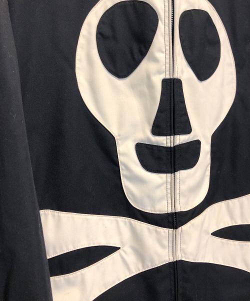 BEAMS（ビームス）BEAMS (ビームス) MIGHTY-MAC (マイティーマック) スカルジャケット ブラック サイズ:Lの古着・服飾アイテム