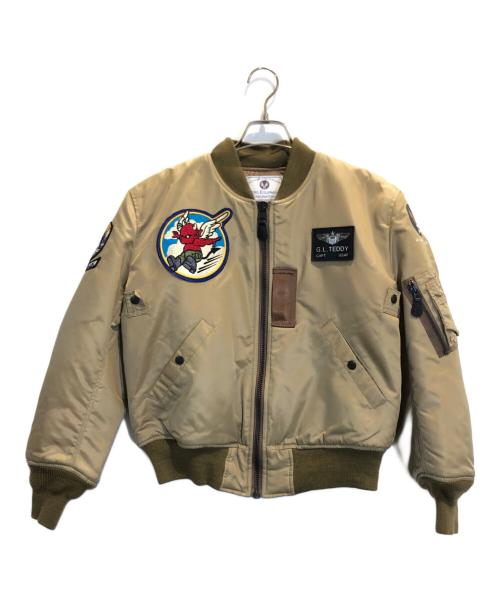 TED COMPANY（テッドカンパニー）TED COMPANY (テッドカンパニー) MA-1ジャケット ブラウン サイズ:Mの古着・服飾アイテム