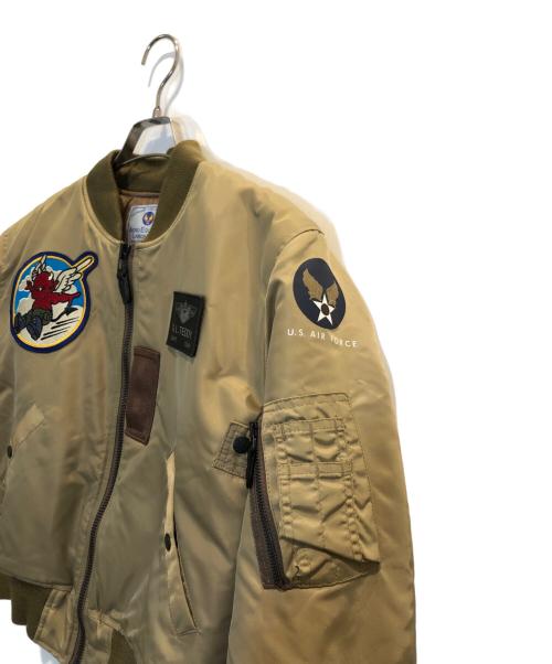 TED COMPANY（テッドカンパニー）TED COMPANY (テッドカンパニー) MA-1ジャケット ブラウン サイズ:Mの古着・服飾アイテム