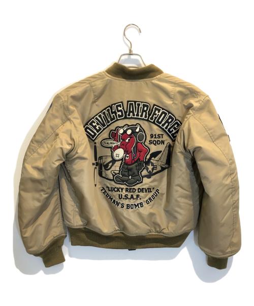 TED COMPANY（テッドカンパニー）TED COMPANY (テッドカンパニー) MA-1ジャケット ブラウン サイズ:Mの古着・服飾アイテム