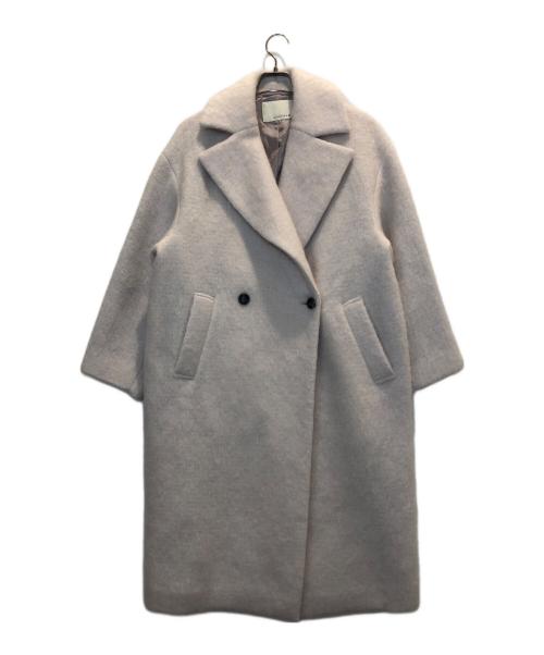 uncrave（アンクレイヴ）uncrave (アンクレイヴ) シャギーコート アイボリー サイズ:2の古着・服飾アイテム