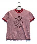 THE REAL McCOY'Sザ・リアルマッコイズ）の古着「リンガーTシャツ」｜ピンク