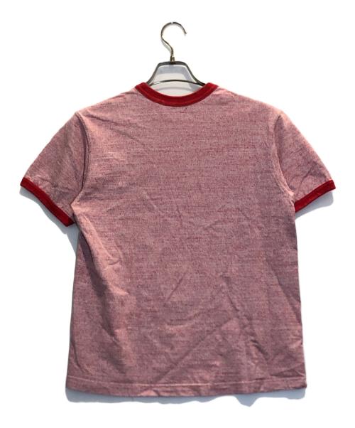 THE REAL McCOY'S（ザ・リアルマッコイズ）THE REAL McCOY'S (ザ・リアルマッコイズ) リンガーTシャツ ピンク サイズ:38の古着・服飾アイテム