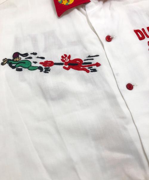 KING LOUIE（キングルイ）KING LOUIE (キングルイ) ボーリングシャツ ホワイト サイズ:Lの古着・服飾アイテム