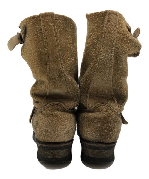 RED WING（レッドウィング）RED WING (レッドウィング) エンジニアブーツ ベージュ サイズ:9Dの古着・服飾アイテム