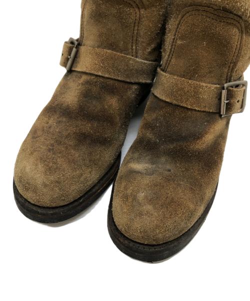 RED WING（レッドウィング）RED WING (レッドウィング) エンジニアブーツ ベージュ サイズ:9Dの古着・服飾アイテム