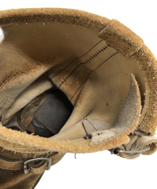 RED WING（レッドウィング）RED WING (レッドウィング) エンジニアブーツ ベージュ サイズ:9Dの古着・服飾アイテム