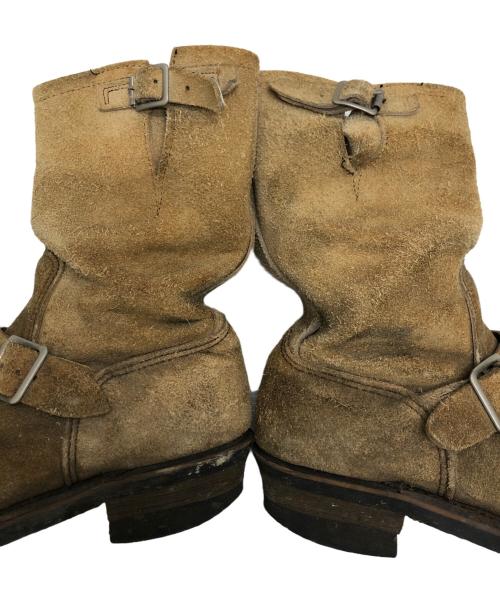 RED WING（レッドウィング）RED WING (レッドウィング) エンジニアブーツ ベージュ サイズ:9Dの古着・服飾アイテム