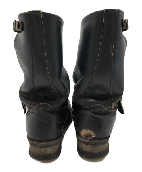 RED WING（レッドウィング）RED WING (レッドウィング) エンジニアブーツ ブラック サイズ:9Dの古着・服飾アイテム