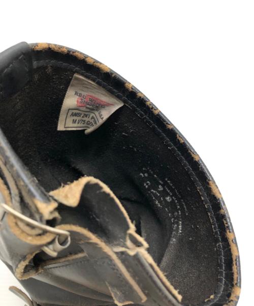 RED WING（レッドウィング）RED WING (レッドウィング) エンジニアブーツ ブラック サイズ:9Dの古着・服飾アイテム