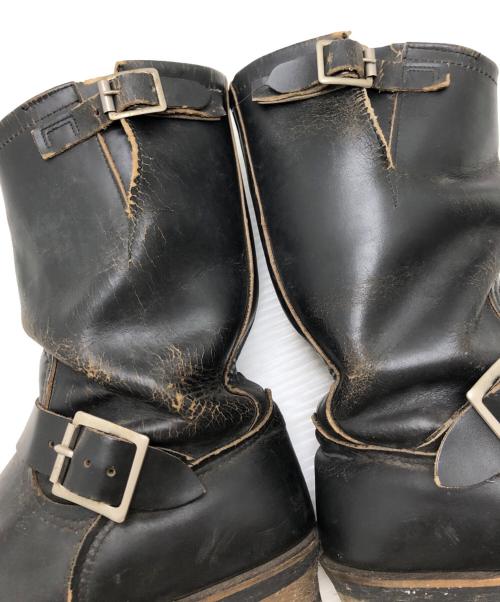 RED WING（レッドウィング）RED WING (レッドウィング) エンジニアブーツ ブラック サイズ:9Dの古着・服飾アイテム