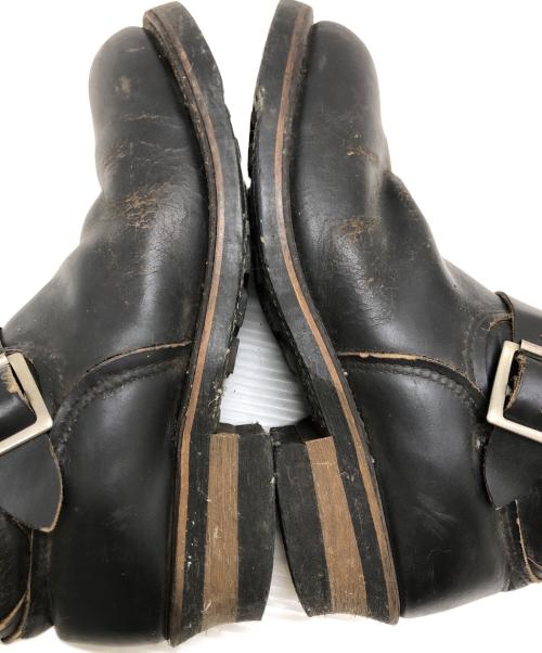 RED WING（レッドウィング）RED WING (レッドウィング) エンジニアブーツ ブラック サイズ:9Dの古着・服飾アイテム