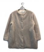 SOEJUソージュ）の古着「ウールボアコート」｜アイボリー