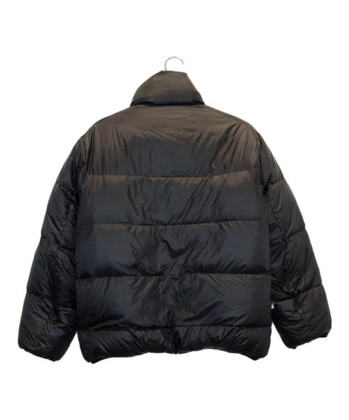 FIRST DOWN（ファーストダウン）FIRST DOWN (ファーストダウン) リバーシブルダウンジャケット ブラック サイズ:Sの古着・服飾アイテム
