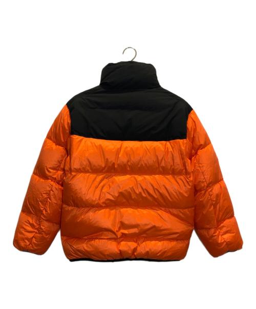 FIRST DOWN（ファーストダウン）FIRST DOWN (ファーストダウン) リバーシブルダウンジャケット ブラック サイズ:Sの古着・服飾アイテム