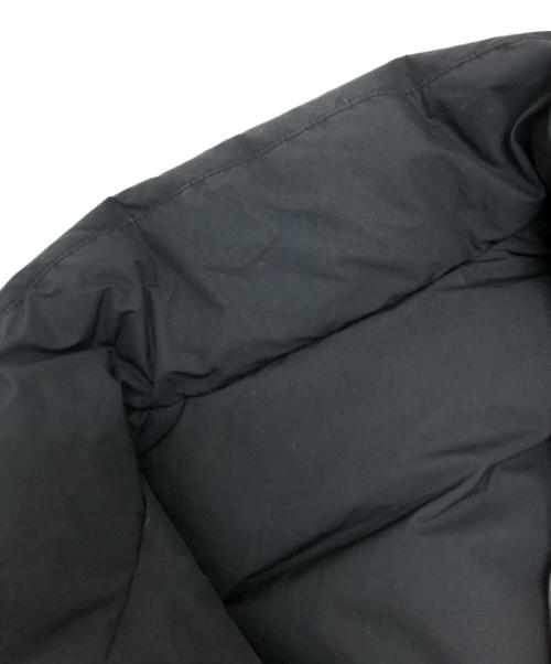 FIRST DOWN（ファーストダウン）FIRST DOWN (ファーストダウン) リバーシブルダウンジャケット ブラック サイズ:Sの古着・服飾アイテム