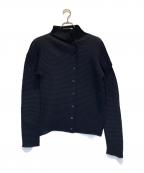 ISSEY MIYAKEイッセイミヤケ）の古着「プリーツシャツ」｜ネイビー