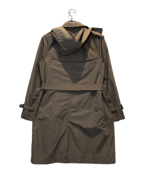 BURBERRY（バーバリー）BURBERRY (バーバリー) フード付き裏地ノヴァチェックトレンチコート ベージュ サイズ:42の古着・服飾アイテム