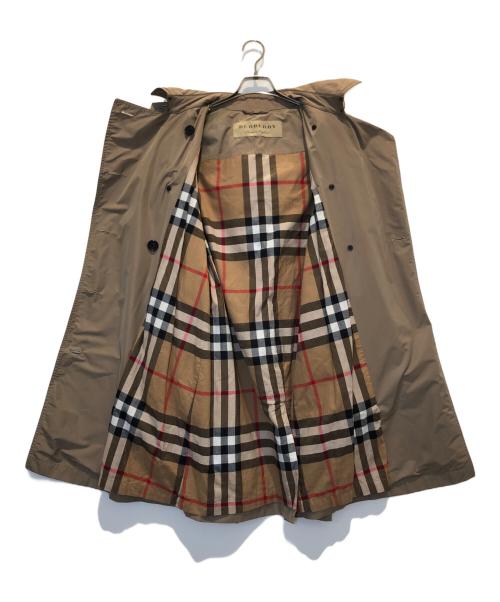 BURBERRY（バーバリー）BURBERRY (バーバリー) フード付き裏地ノヴァチェックトレンチコート ベージュ サイズ:42の古着・服飾アイテム