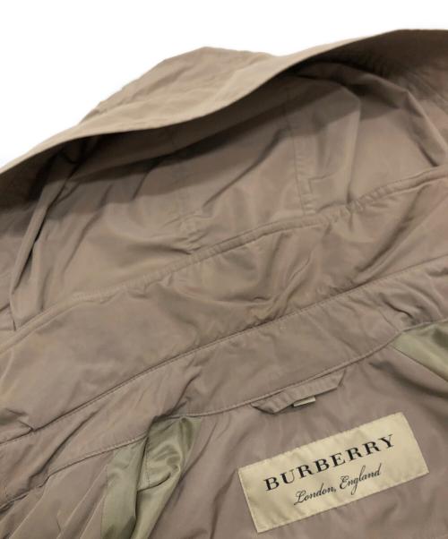 BURBERRY（バーバリー）BURBERRY (バーバリー) フード付き裏地ノヴァチェックトレンチコート ベージュ サイズ:42の古着・服飾アイテム
