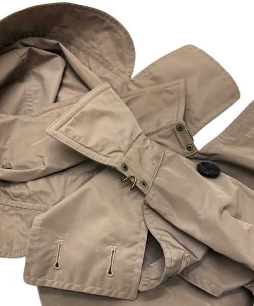 BURBERRY（バーバリー）BURBERRY (バーバリー) フード付き裏地ノヴァチェックトレンチコート ベージュ サイズ:42の古着・服飾アイテム