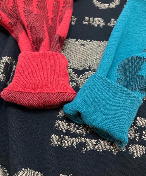 BAL（バル）BAL (バル) JACQUARD COTTON CREWNECK SWEATER サイズ:3の古着・服飾アイテム