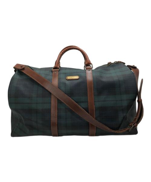 POLO RALPH LAUREN（ポロ・ラルフローレン）POLO RALPH LAUREN (ポロ・ラルフローレン) ボストンバッグ グリーンの古着・服飾アイテム