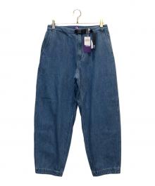 THE NORTHFACE PURPLELABEL（ザ・ノースフェイス パープルレーベル）の古着「Denim Wide Tapered Field Pants」｜インディゴ