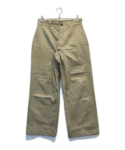 French Army（フランス軍）French Army (フランス軍) Ｍ52チノパン ベージュ サイズ:印字消えの為不明の古着・服飾アイテム