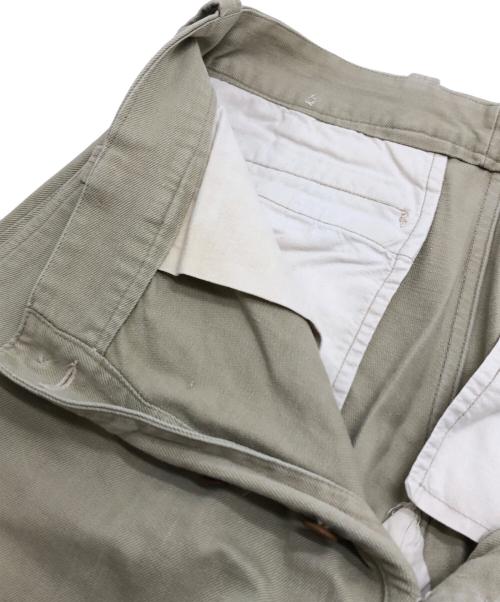 French Army（フランス軍）French Army (フランス軍) Ｍ52チノパン ベージュ サイズ:印字消えの為不明の古着・服飾アイテム