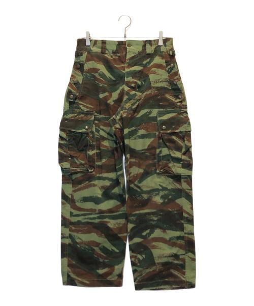 French Army（フランス軍）French Army (フランス軍) パラトルーパーパンツ カーキ サイズ:11(75CM)の古着・服飾アイテム