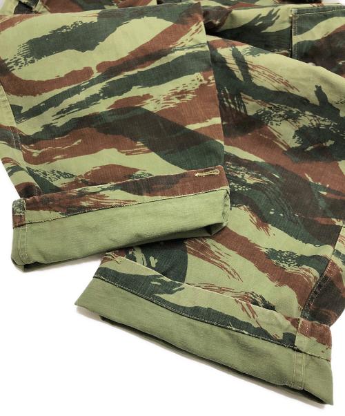 French Army（フランス軍）French Army (フランス軍) パラトルーパーパンツ カーキ サイズ:11(75CM)の古着・服飾アイテム