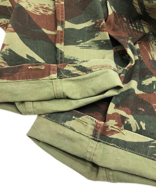 French Army（フランス軍）French Army (フランス軍) パラトルーパーパンツ カーキ サイズ:11(75CM)の古着・服飾アイテム